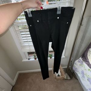 Black jeggings